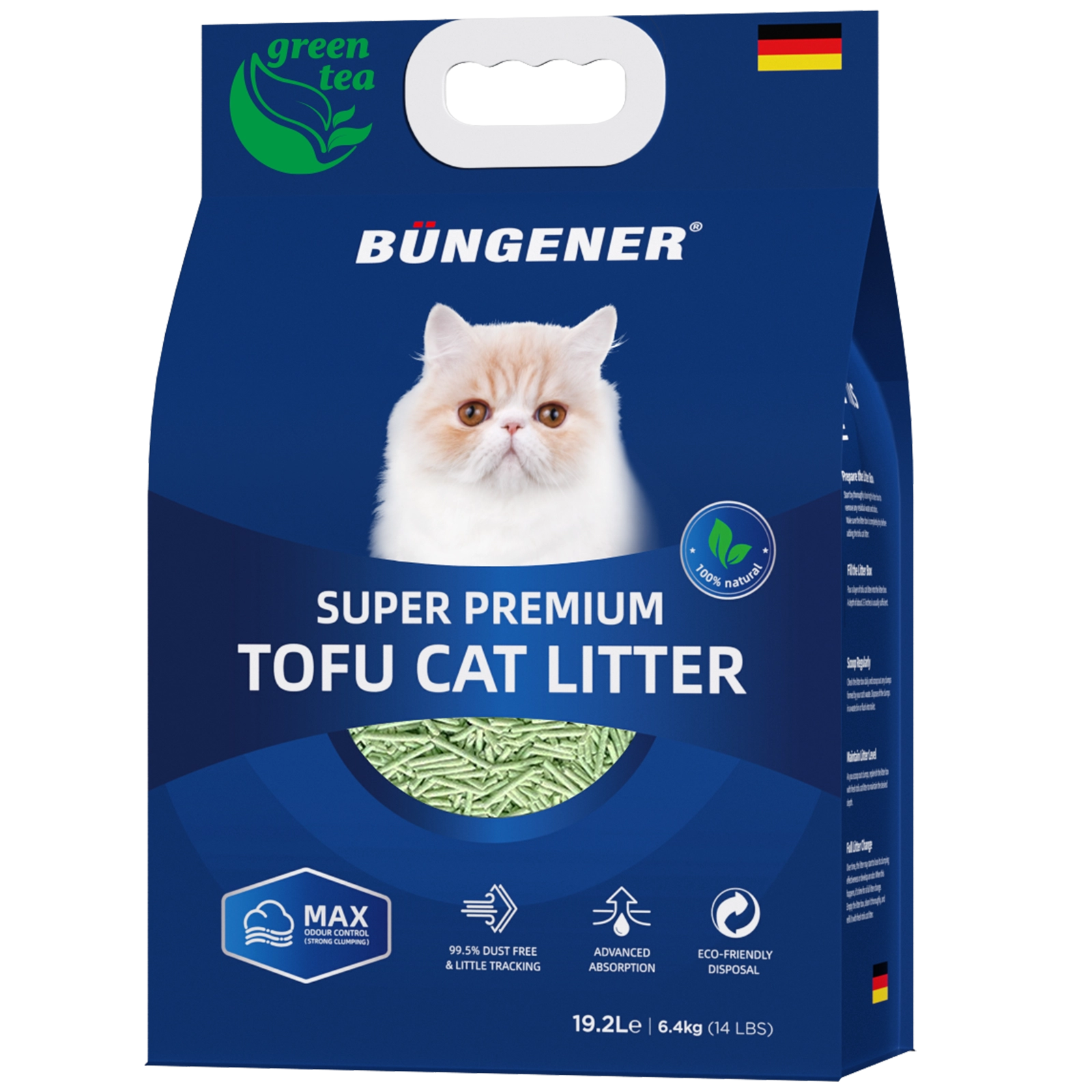 Büngener Green Tea Tofu Cat Stert